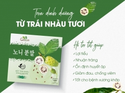 15 công dụng bột quả nhàu dành cho sức khỏe ít người biết