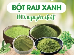 5 loại bột rau nhiều dinh dưỡng tốt cho sức khoẻ