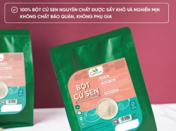 Bột củ sen là gì? Tác dụng bột củ sen