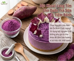Bột Khoai Lang Tím Cho Quán Trà Sữa & Tiệm Bánh. Chọn Nguyên Liệu Nào Để Ổn Định Chất Lượng?