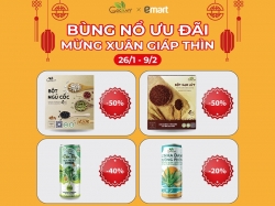 [Goce Việt Nam x Emart] - Bùng nổ ưu đãi - Mừng Xuân Giáp Thìn tại hệ thống siêu thị Emart 