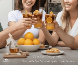 Cà Phê Cam Tươi Mát Tại Nhà: Công Thức Đơn Giản Nhưng Ngon Chuẩn Quán