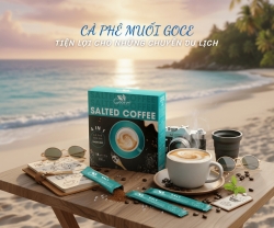 CÀ PHÊ MUỐI HÒA TAN GOCE 4 IN 1 – TIỆN LỢI TRONG MỌI CHUYẾN ĐI