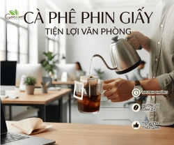 Cà Phê Phin Giấy Cho Doanh Nghiệp Giải Pháp Tiện Lợi Cho Văn Phòng Hiện Đại