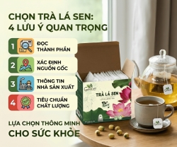 Cách Kiểm Tra Trà Lá Sen Có Hương Liệu Hay Không?