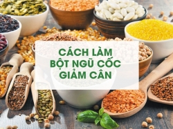 Cách làm bột ngũ cốc giảm cân đơn giản tại nhà