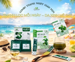Chuẩn Bị Da Mịn Đón Mùa Hè Với Combo Thanh Nhiệt