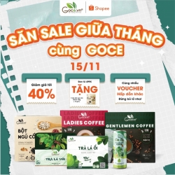 Duy nhất 15.11 - Goce giảm giá đến 40% & mua 1 tặng 1 