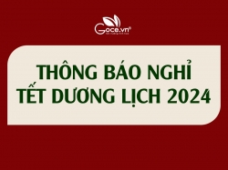 Goce Việt Nam thông báo nghỉ Tết Dương Lịch 2024 