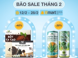 [Goce Việt Nam x Emart] - Bão sale tháng 2 của Goce tại Emart 