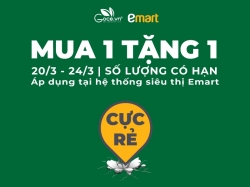 [Goce Việt Nam x Emart] - TẶNG NGAY 1 HỘP BỘT CẦN TÂY TẠI EMART