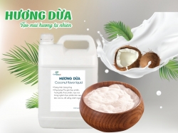Hương dừa thơm tự nhiên, an toàn cho sức khỏe