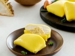 Hương sâu riêng thơm tự nhiên làm bánh cực ngon