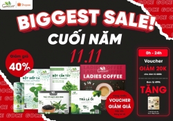 Mừng lễ độc thân - Sale lớn nhất năm tại Goce 