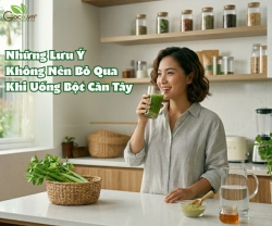 Những Lưu Ý Không Nên Bỏ Qua Khi Uống Bột Cần Tây