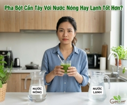 Pha Bột Cần Tây Với Nước Nóng Hay Lạnh Tốt Hơn?