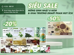 Sale linh đình GIẢM ĐẾN 50% - Mừng sinh nhật 8 năm & khai trương Emart Phan Huy Ích