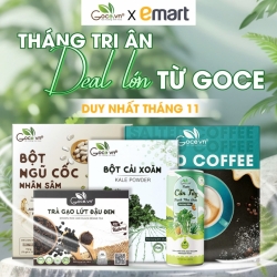 Săn deal đầu tháng - Deal 40% ưu đãi tại Emart đến 20/11 