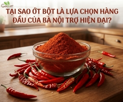 Tại Sao Ớt Bột Là Lựa Chọn Hàng Đầu Của Bà Nội Trợ Hiện Đại?