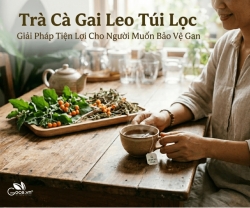 Trà Cà Gai Leo Túi Lọc Giải Pháp Tiện Lợi Cho Người Muốn Bảo Vệ Gan